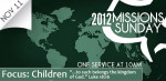 Missions Sunday 2012