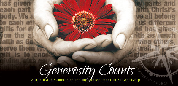 Generosity Counts preaching series