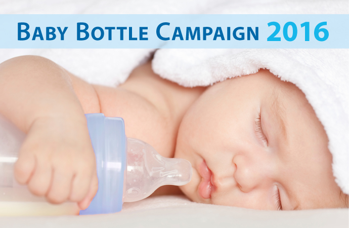 Baby Bottle Drive 2016
