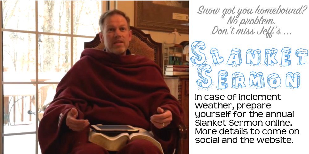 Slanket Sermon 2016
