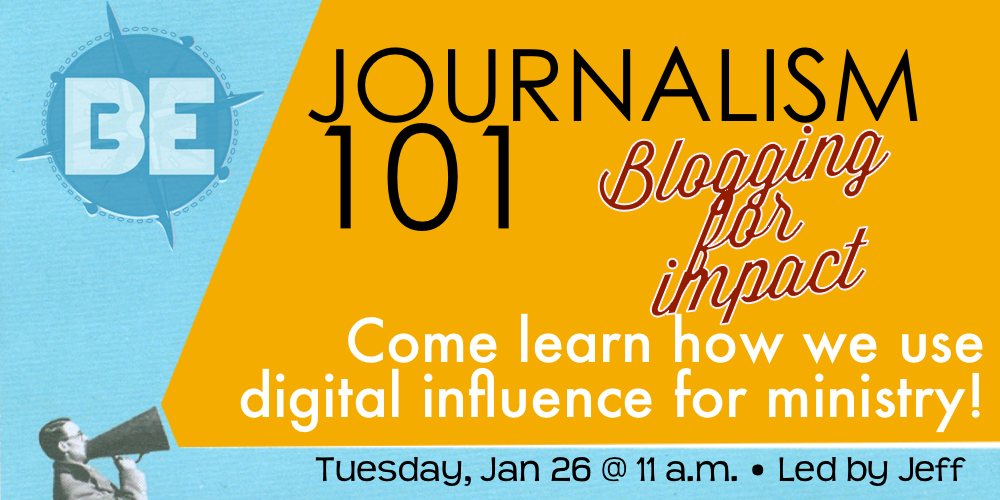 Journalism/Blogging Seminar