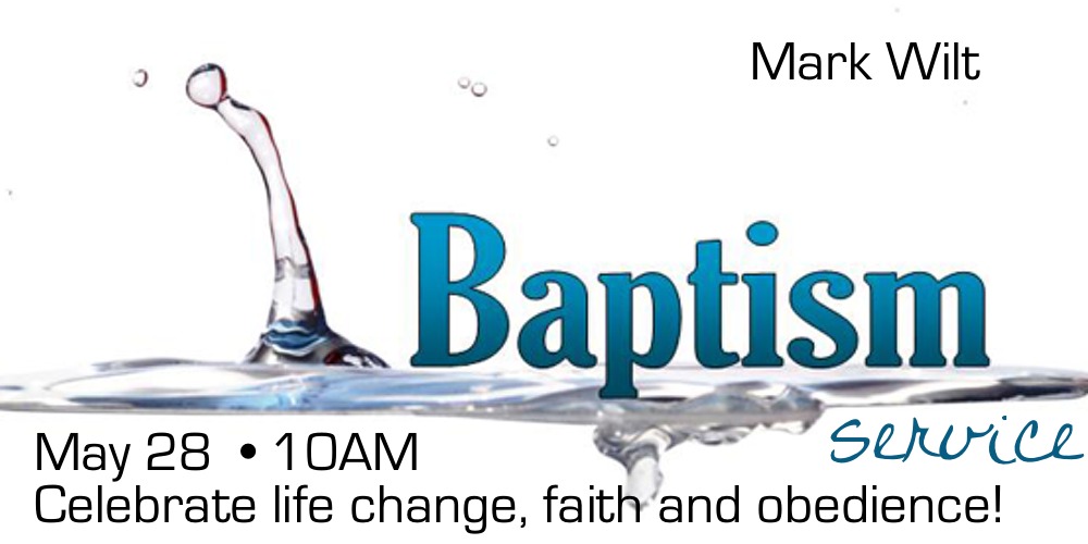 Baptism Celebration on May 28