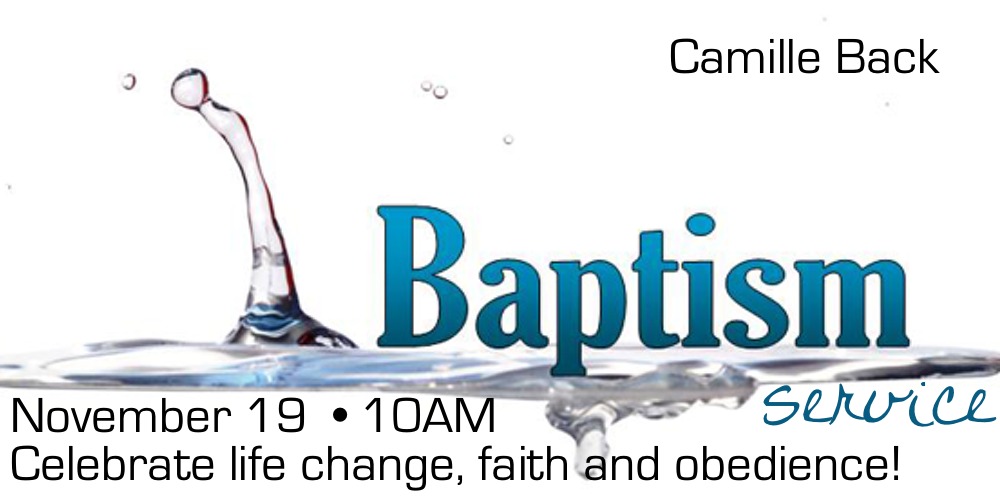 Baptism Celebration on November 19