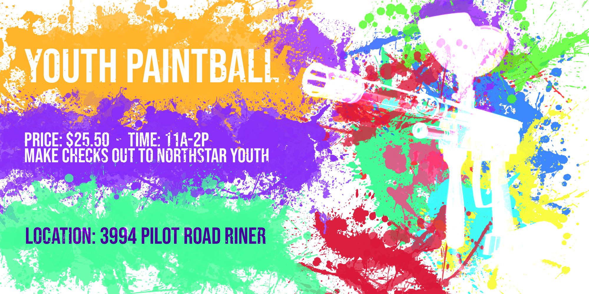 Youth Paintball Trip!