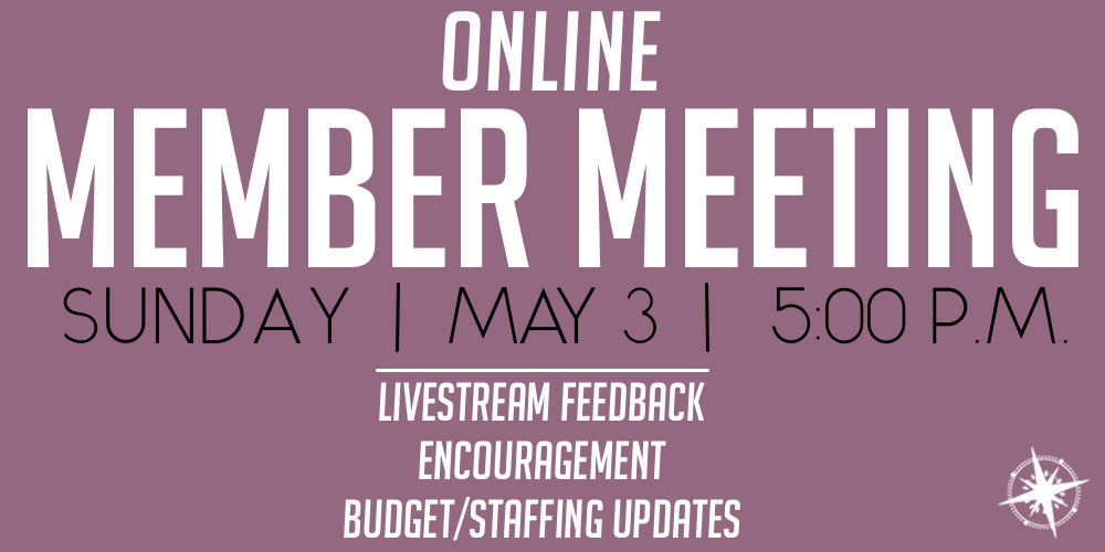 Member Meeting – May 3
