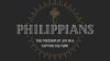Philippians 1:20-26 – To live is Christ!