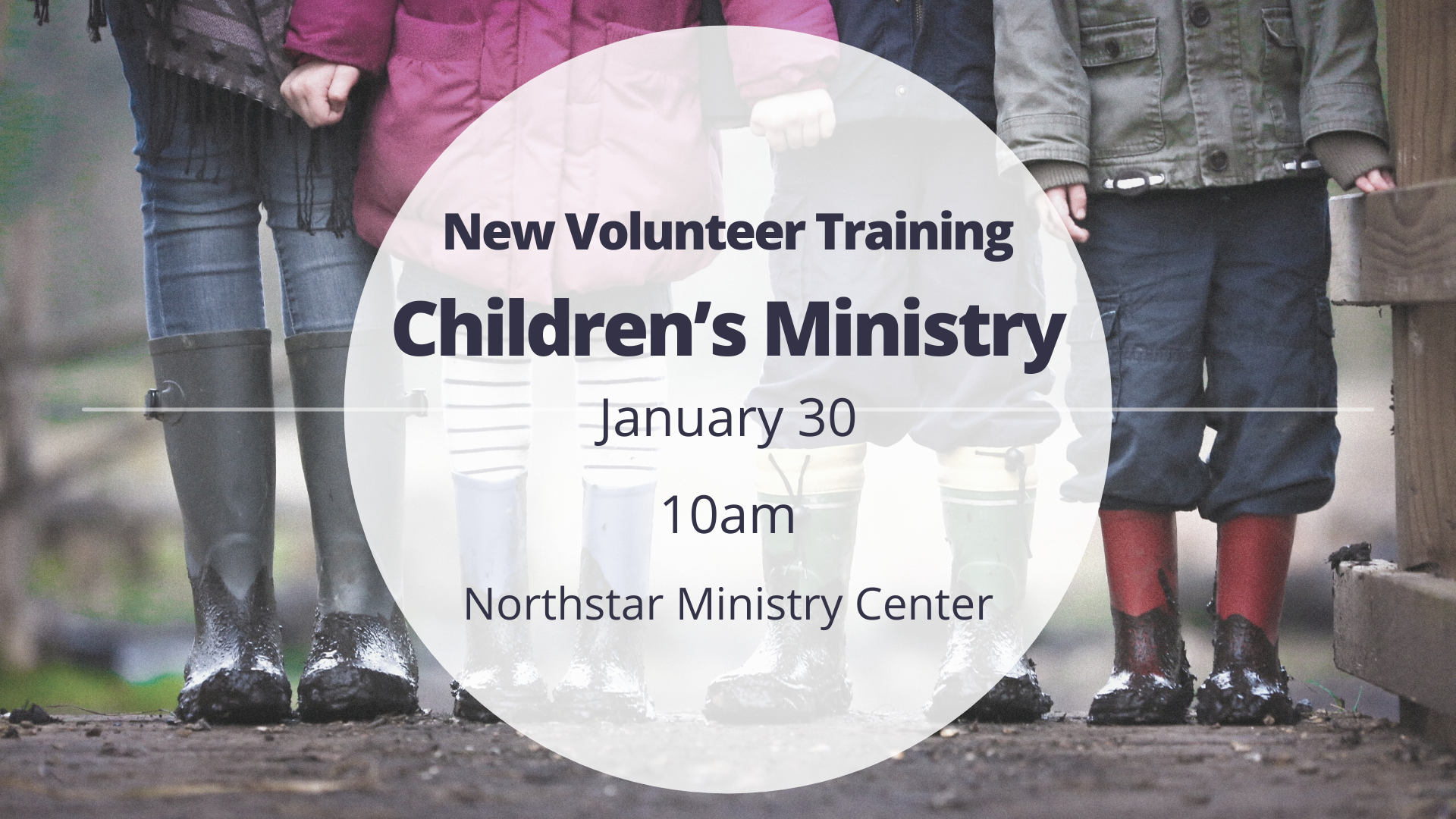 Children’s Ministry New Volunteer Training